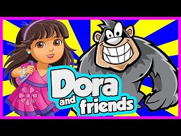 Dora and Friends - Rainforest Rescue. Kids games for girls.