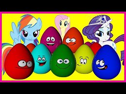 Kids Tv! Surprise eggs - My Little Pony. New cartoon Kinder surprise!