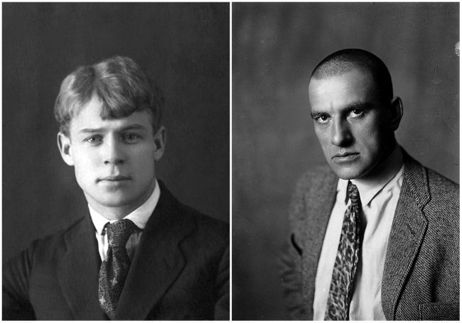Выходит Маяковский из кабака, окруженный стайкой девиц. Девицы начинают его охаживать: - Владимир! А ...