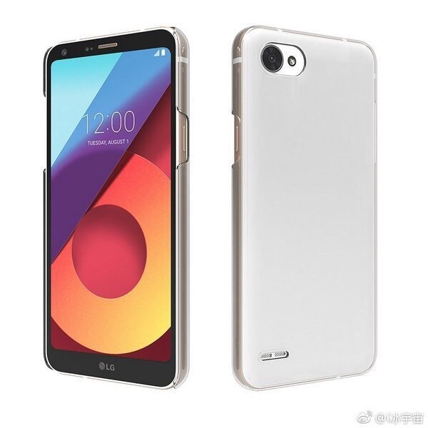 Изображение смартфона LG Q6 демонстрирует отсутствие сканера отпечатков пальцев. О смартфоне LG Q6, ...