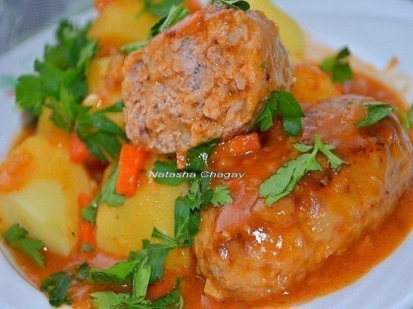 9 САМЫХ ВКУСНЫХ блюд из фарша! 1. Запеканка картофельно - мясная - Фарш 300-400гр - лук 2-3шт - ... - 8