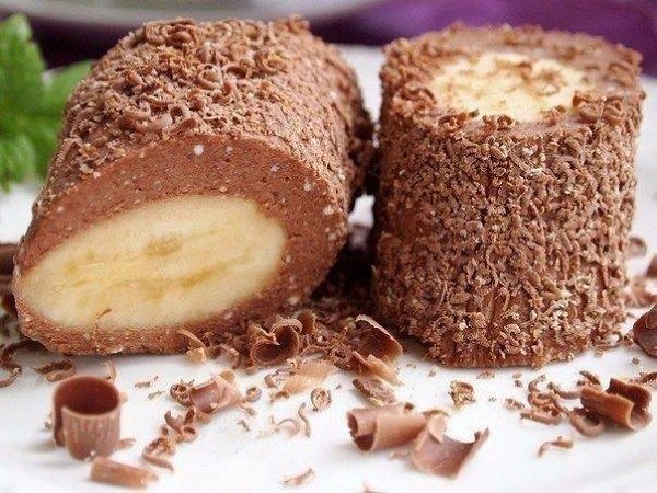 Шоколадно-творожный десерт с бананом: невероятная вкуснятина! на 100грамм - 152.61 ккалБ/Ж/У - ...