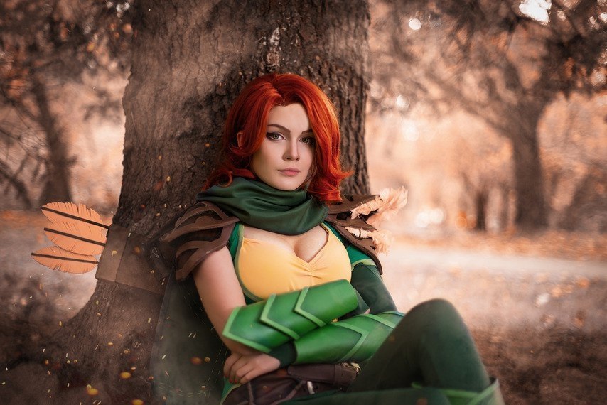 Windranger cosplay. Косплей Windranger Dota 2. Косплей дота 2. ВИНДРЕЙНДЖЕР косплей.