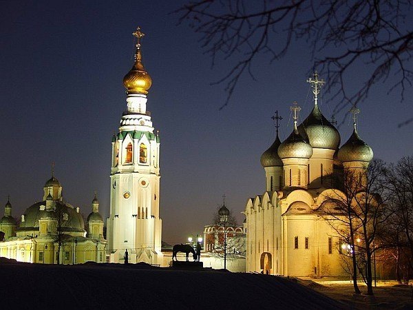 Вологодский кремль, город Вологда, Россия. Вологодский кремль (Насон-город) — историко-архитектурный ...