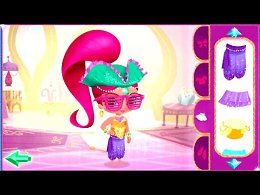 Shimmer and Shine - Genie Palace Divine. Kids games for girls.