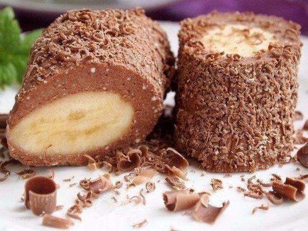 Шоколадно-творожный десерт с бананом: невероятная вкуснятина! на 100грамм - 152.61 ккалБ/Ж/У - ...