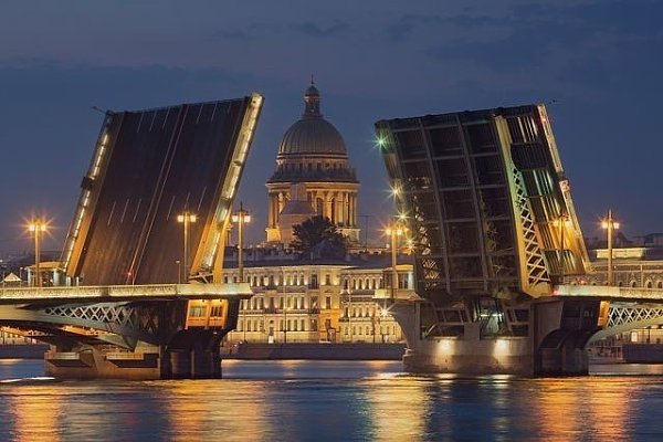 Троицкий мост утром, Санкт-Петербург.................... - 3