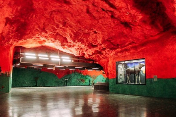 Стокгольмское метро как произведение искусства.Автор: Марина Половинкина - 2