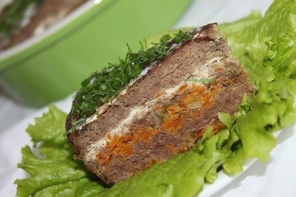 Печень по-царски .500 г. куриной печени; 3 шт. моркови; 3 луковицы; 0.5 ст. манки; 0.5 ст. ...