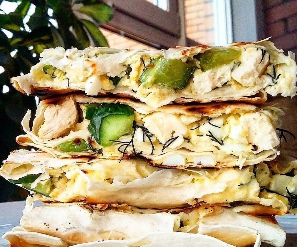ПП-шаурма: сытная, вкусная и полезная! на 100грамм - 147.85 ккалБ/Ж/У - 10.28/6.36/11.81 ...