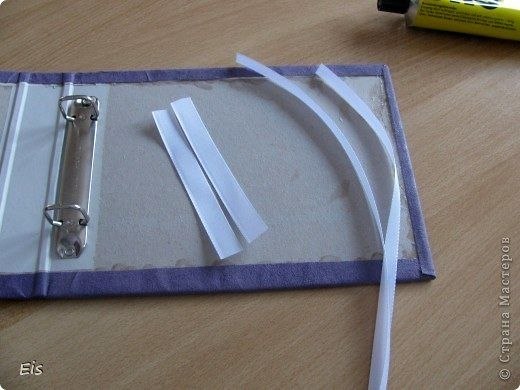 Книга пожеланий с обложкой.Вам понадобится:папка для бумаг с однотонной обложкой (если обложка будет ... - 4