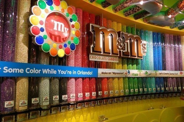  m&m's  -