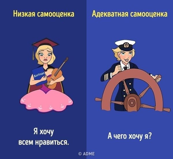 10 способов отличить низкую самооценку от адекватной - 2