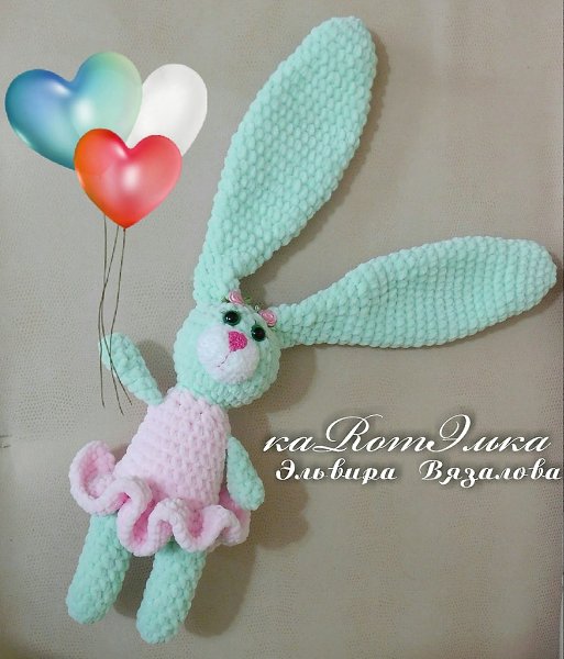#игрушки@fan_handmade.Милые Плюши от мастерицы Эльвиры Вязаловой - 5
