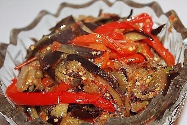Баклажаны по-корейски