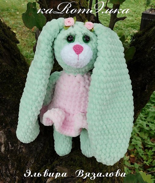 #игрушки@fan_handmade.Милые Плюши от мастерицы Эльвиры Вязаловой - 2