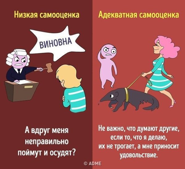 10 способов отличить низкую самооценку от адекватной - 4