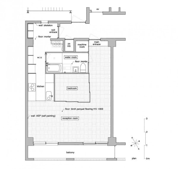    . Tsukiji Room H   Yuichi Yoshida & associates  ... - 8