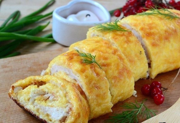 Вкуснейший куриный рулет дома! Вкуснейший куриный рулет дома! Если готовить мясо, то только так ...