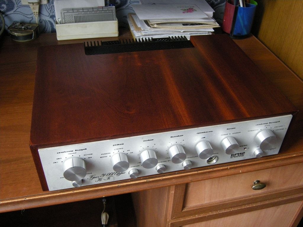 усилитель «Бриг-у-001» стерео Hi-Fi предназначен для двухканального усиления сигналов низкой частоты ...