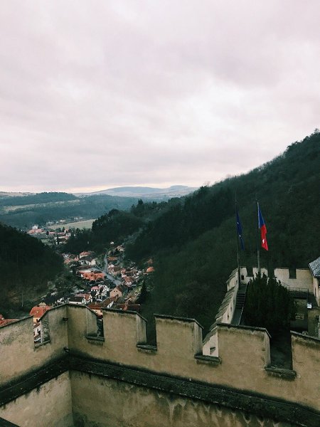 Karlstein castle, the Czech Republic. :   - 4