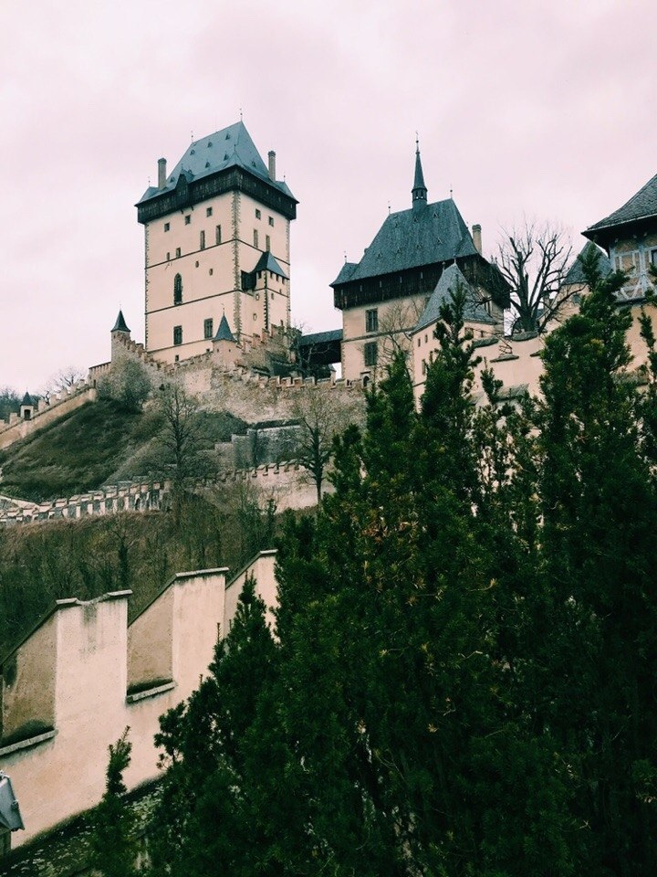 Karlstein castle, the Czech Republic. :   - 2