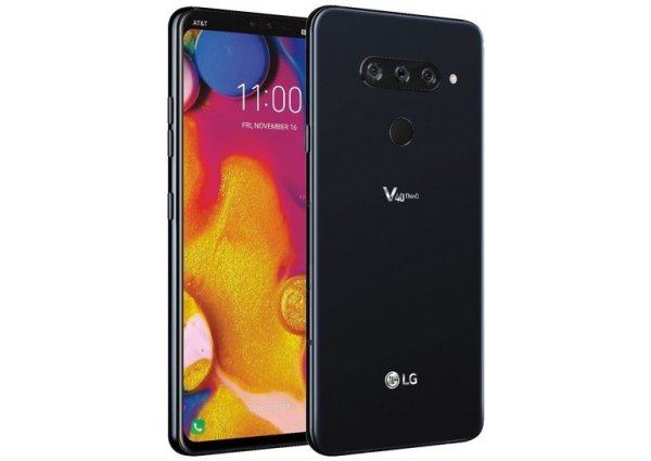 Опубликовано официальное изображение смартфона LG V40 ThinQ с пятью камерами.О готовящемся к выходу ...