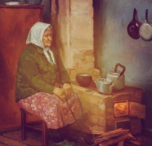 Погостить бы у бабули ....Только в доме света нет.... Нет дорожки до крылечка...Потому что.....ЕЕ ...