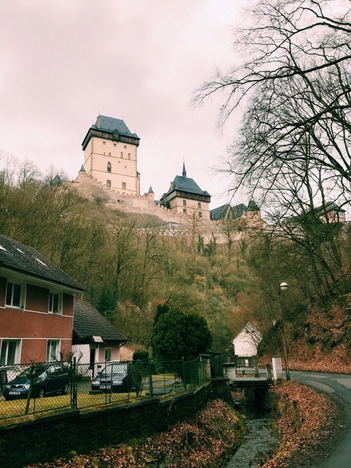 Karlstein castle, the Czech Republic. :   - 3