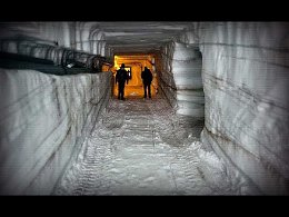 Заброшенный ядерный город в ледниках