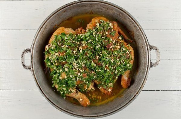 Курица по-аджарски. Очень рекомендую этот простой и мега-вкусный рецепт! Вам потребуется: курица 2 ... - 8