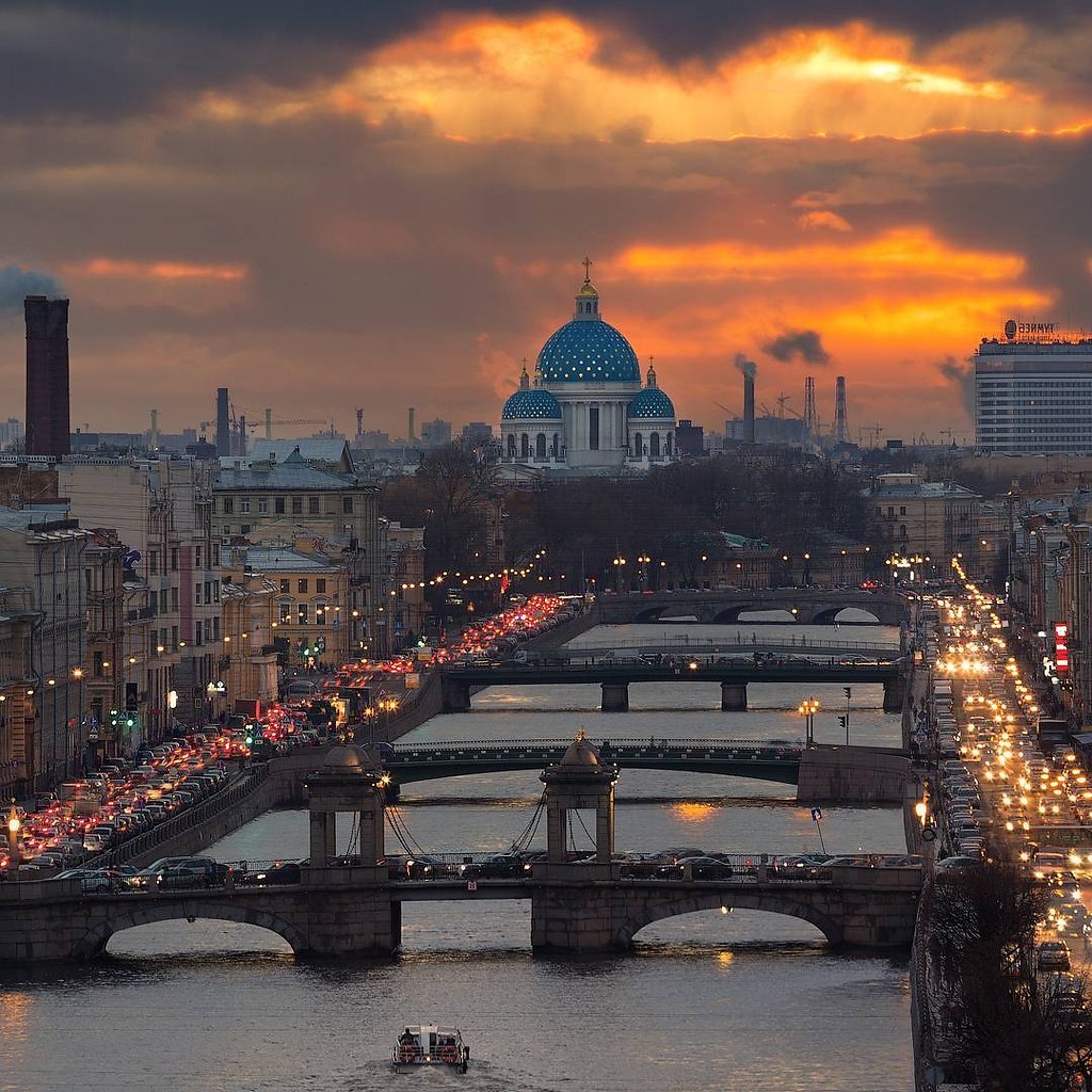 Петербургское утро Faceboko City landscape, Places to see, Beautiful places