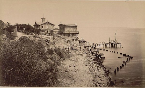 “Ланжерон. Окрестности Одессы. Российская империя. Конец 1870-х. Фото Жан Ксавье Рауль.”