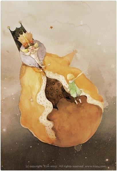«Мaлeнький пpинц». Иллюстpaции Kim Min Ji. - 6