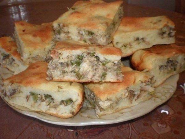 9 БЫСТРЫХ И СЫТНЫХ ПИРОГОВ НА УЖИН .1.ПИРОГ С МЯСОМ Нам понадобится:Для теста:- 2 яйца- 1/2 ч. л. ... - 7