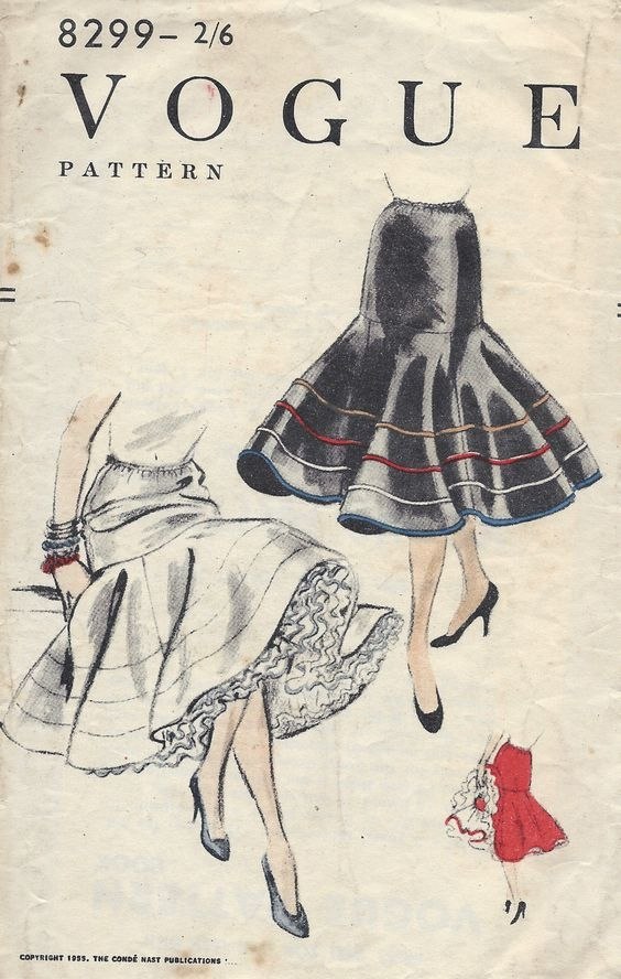 #@sewing_school.. inspiration || 1950s - 2