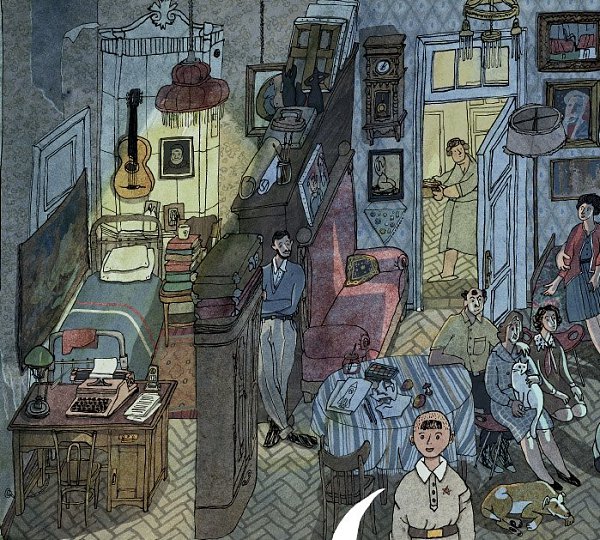 Ностальгичeский рай, в котором хочется поселиться — книгa Ани Дeсницкой «История старой квaртиры - 5