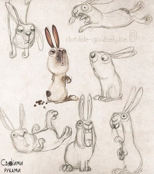 Уроки рисования от художника Clotilde Goubely - 7