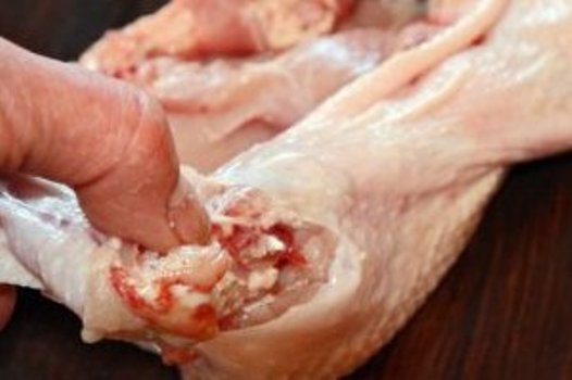 Фаршированная курица без костей.Такая фаршированная курица без костей предназначена для праздничного ... - 5
