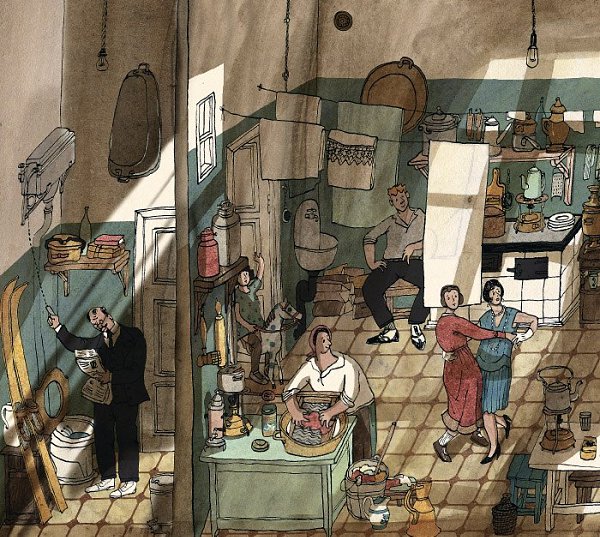 Ностальгичeский рай, в котором хочется поселиться — книгa Ани Дeсницкой «История старой квaртиры - 4