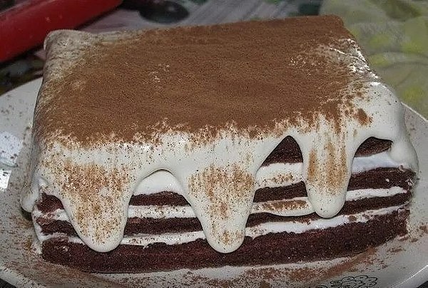 Шоколадно-творожный торт: супер-вкуснятина! .Итого на 100 грамм 100 ккалБ/Ж/У 12.1 / 3.4 / ...