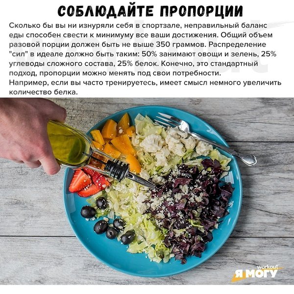 9 способов контролировать порции еды без весов и подсчета калорий! Как рассчитать правильное ... - 5