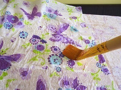 Элементарный ящик для белья из картона и бумажных салфеток - 3