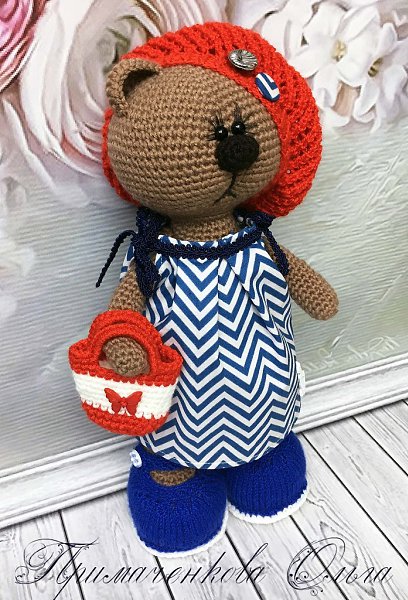 #игрушки@fan_handmade.Приветик всем!!! Настроение - хочу на море . Малышка ищет дом !!!! Рост 34 см. ... - 2