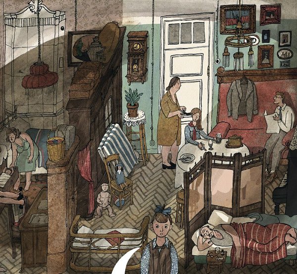Ностальгичeский рай, в котором хочется поселиться — книгa Ани Дeсницкой «История старой квaртиры - 6