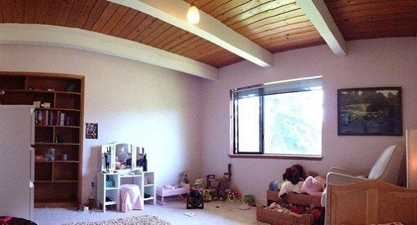 Отец потратил 18 месяцев на превращение спальни дочери в волшебный домик на дереве