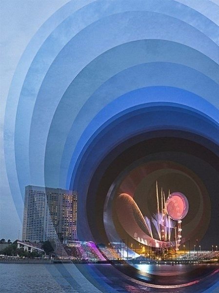 24 часа на одной фотографии от сингапурского фотографа Фонг Ци Вэй.Сингапур - 4