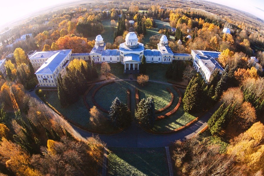 Пулковская обсерватория. Астрономическая обсерватория Российской академии наук расположилась на ...