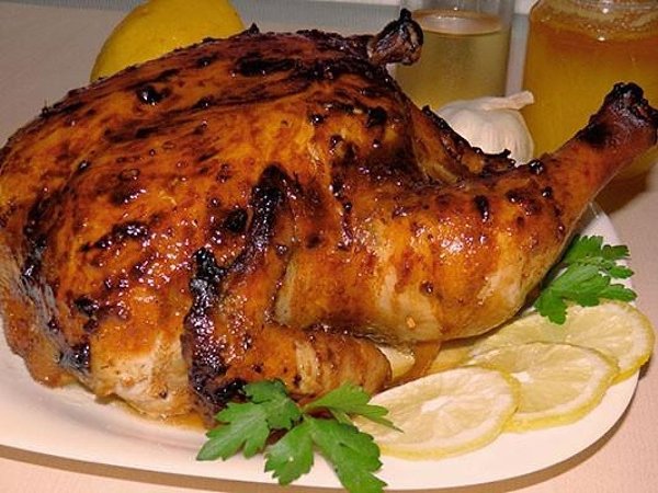 Очень вкусная курочка.на 100грамм - 86.59 ккалБ/Ж/У - 15.15/1.23/3.79Ингредиенты:- куриная грудка 2 ...