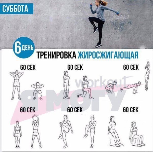 Крутая подборка тренировок на все дни недели! Комбинируйте и будьте в форме! #тренировка@ican - 6